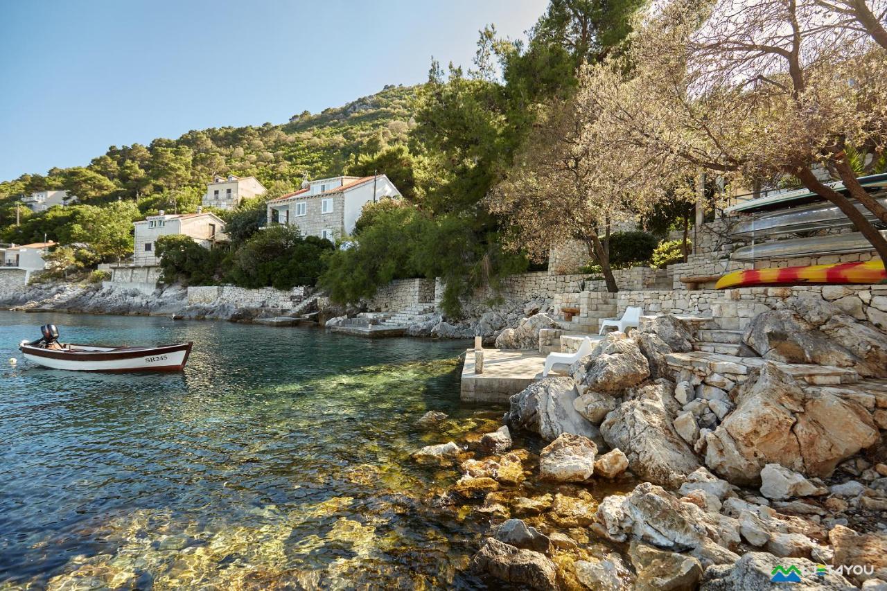 Mljet 2 You - Seafront Apartment 2+2 Sobra Kültér fotó