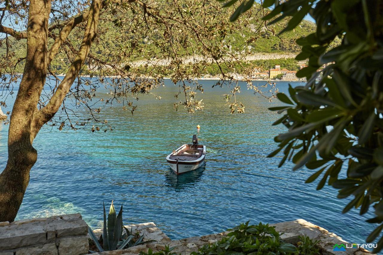 Mljet 2 You - Seafront Apartment 2+2 Sobra Kültér fotó