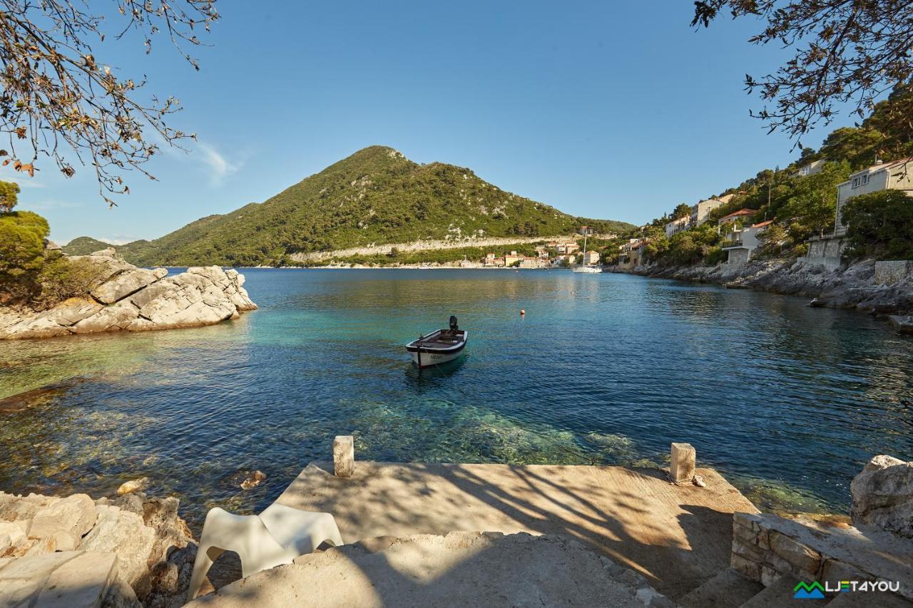 Mljet 2 You - Seafront Apartment 2+2 Sobra Kültér fotó